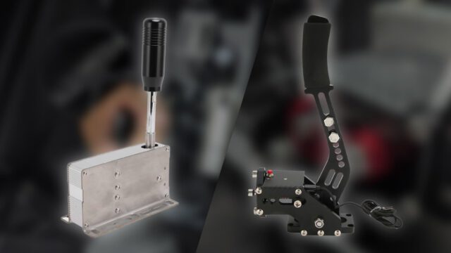 Are Cheap Handbrakes and Sequential Gear Shifters Good for SIM Driving?