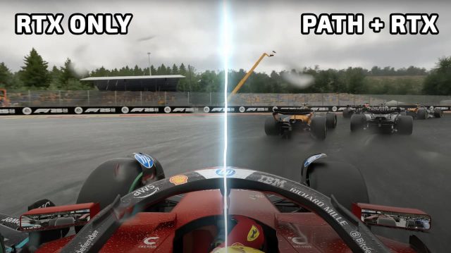 F1 25 Path Tracing vs Ray Tracing Gameplay - Driviest