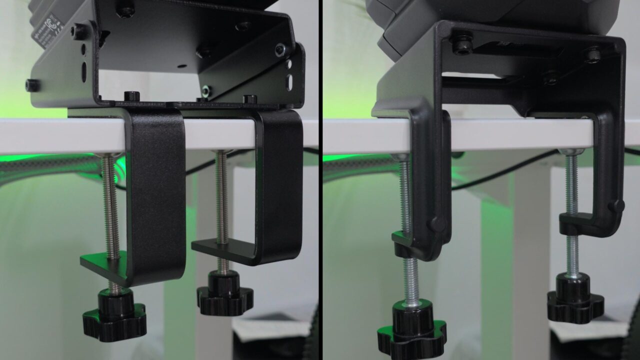 PXN VD6 and MOZA R5 Pro Wheel Mounts
