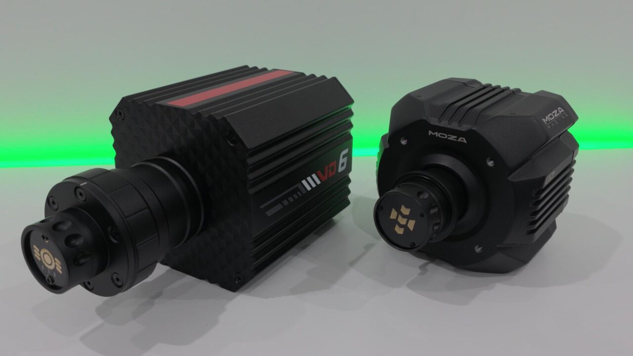 PXN VD6 and MOZA R5 Pro Wheelbases